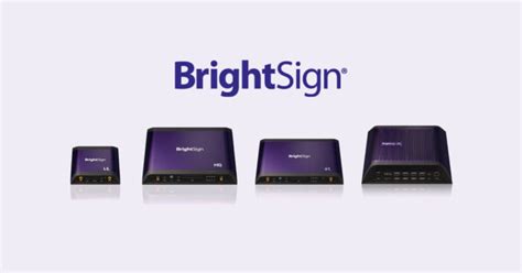 The Best Brightsign Players For Digital Signage Yodeck