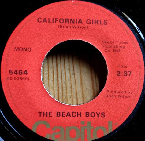 The Beach Boys – California Girls (1975, Jacksonville Pressing, Vinyl ...