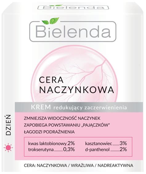 BIELENDA CAPILLARY SKIN Крем для лица уменьшающий покраснение дневной ...