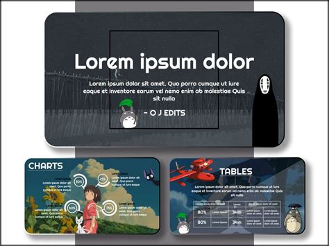 Ghibli Themed Anime PowerPoint Presentation Template Payhip