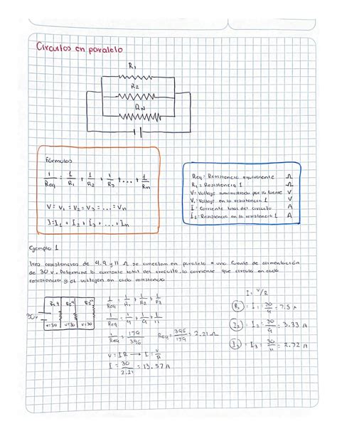 Solution Circuitos El Ctricos Serie Y Paralelo Studypool