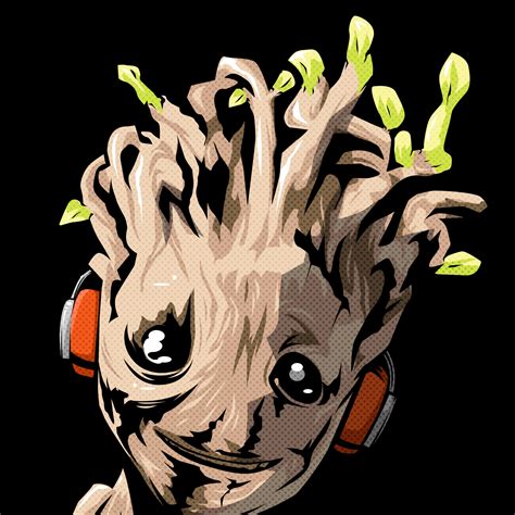 Dancing Baby Groot - Groot - 2048x2048 Wallpaper - teahub.io