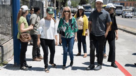 Avanzan Las Obras Del Programa Camino A Clase Cosse Recorri El Barrio