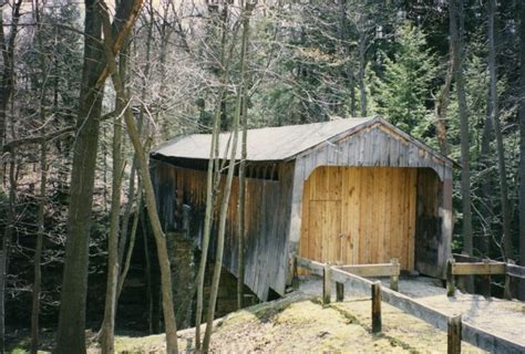 Windsor Mills Covered Bridge Before Renovation Windsor Mills Bridge