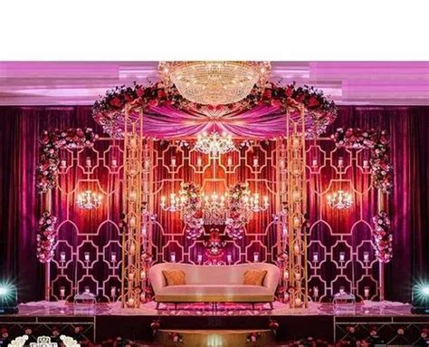 Indian Wedding Reception Stage Decoration Pictures | Shelly Lighting