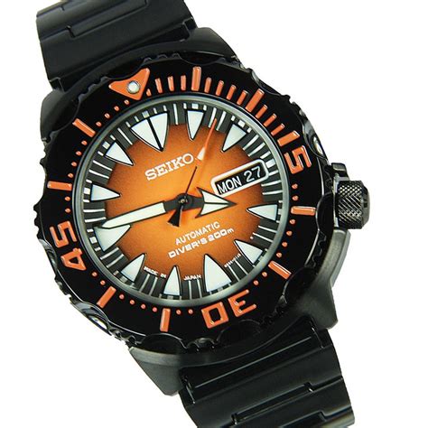 Seiko Monster Srp311 Srp311j Japan Orange Divers Chronospride