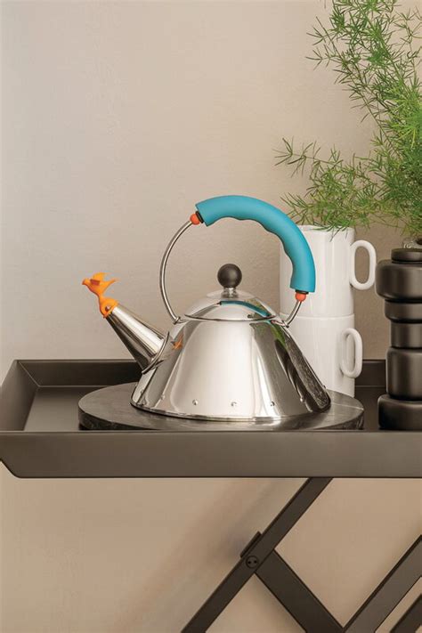 Alessi Kettle L Light Blue Finnish Design Shop