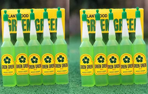 5 Bottles Green Green Plant Food Lucky Bamboo Food 36ml