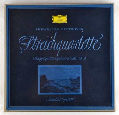 Popsike Beethoven Amadeus Quartett Streichquartette String