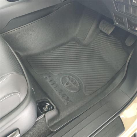 Toyota Hilux Gd6 Revo Heavy Duty Rubber Floor Mats For Sale Everything Automotive