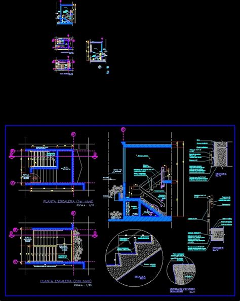 AutoCAD Stairs Symbol