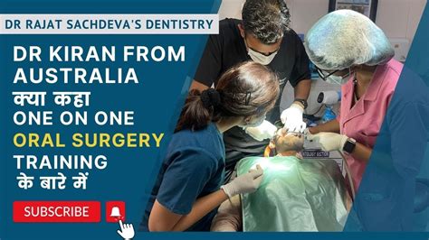 Live Patient Oral Surgery Training Courses India Oral Surgery