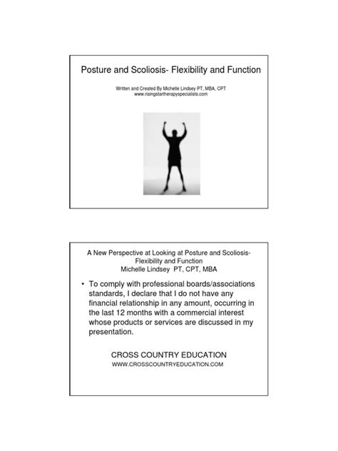 Pdf Posture And Scoliosis Flexibility And Function Dokumen Tips