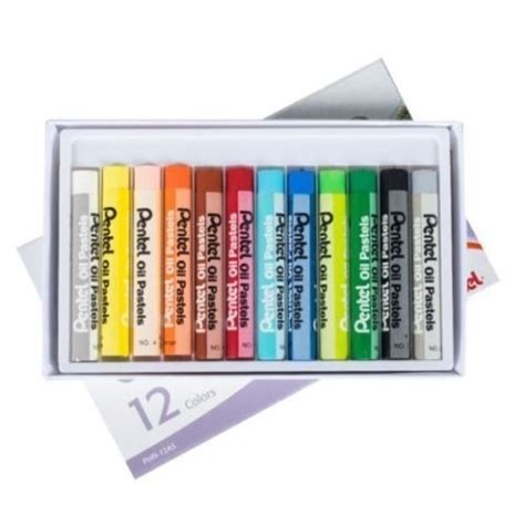 GIZ PASTEL OLEOSO 12 CORES PENTEL