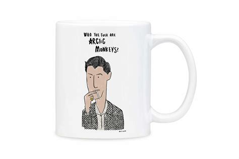 Reyt Good Illustration Who The Fuck Are Arctic Monkeys Mug