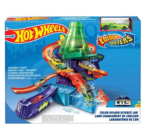 Buy Hot Wheels Metal Shifters Color Splash Science Lab Playset 4Y Online Hamleys India