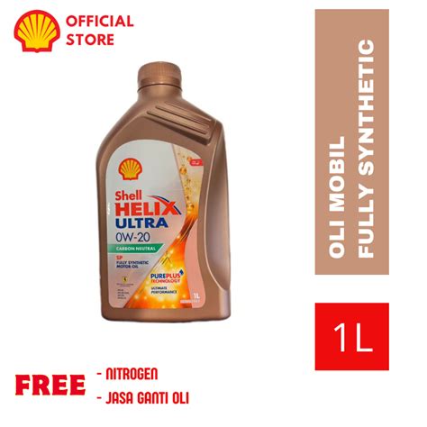 Jual Shell Helix Ultra 0W 20 1L Shopee Indonesia