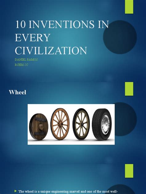 10 Inventions in Every Civilization | PDF | Television | Incandescent ...