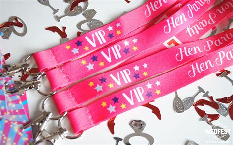 Hen Party Vip Pass Lanyards Hen Party Wristbands Team Bride Tribe Hen Party Wristbands