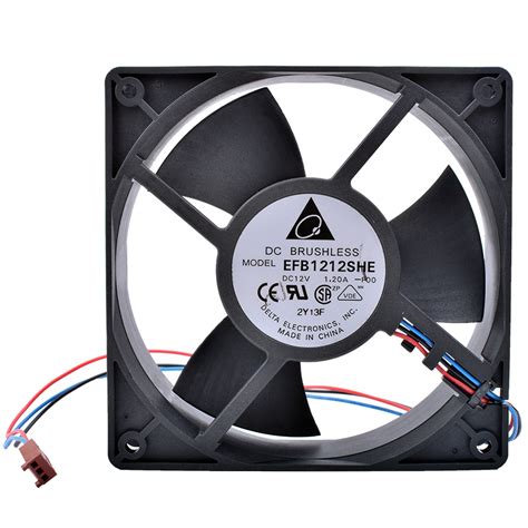 1 2A 12V Delta EFB1212SHE 138 12CM Chasis Del Servidor Ventilador De