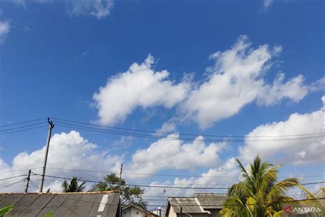 Cuaca Di Pangkalpinang Dan Sejumlah Kota Besar Indonesia Berpotensi