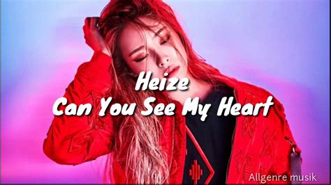 Heize Can You See My Heart Lyrics Terjemahan Indonesia Youtube