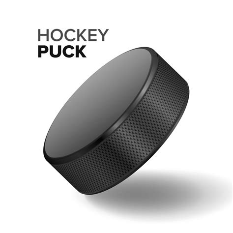 Hockey Ice Puck Vector Illustration. 17566422 Vector Art at Vecteezy