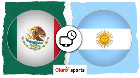 M Xico Vs Argentina En Vivo Horario Y D Nde Ver Hoy Las Semifinales