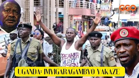 POLISI IHANGANYE N ABIGARAGAMBYA MURI UGANDA 60 BAFUNZWE ABANDI