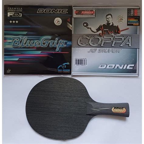 Jual PROMO BIG SALE BAT TENIS MEJA DONIC BLACK DEVIL KOMPIT KARET DONIC