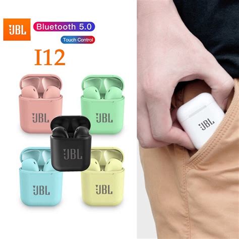 Fone De Ouvido Sem Fio Bluetooth Jbl Inpods Tws Makaron Controle