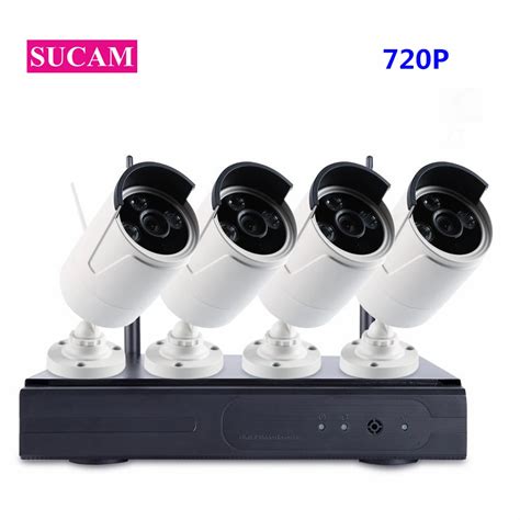 Sucam Wireless Cctv System Ch P Waterproof Ip Camera Outdoor Wifi