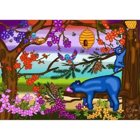 Comprar Puzzle Jacarou Necesidades Del Oso De Piezas