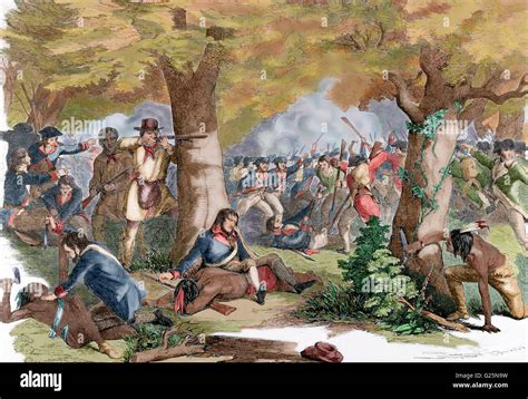 American Revolutionary War 1775 1783 Battle Of Oriskany August 6