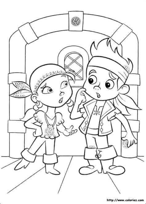 Coloriage Jack Et Les Pirates Gratuit Imprimer