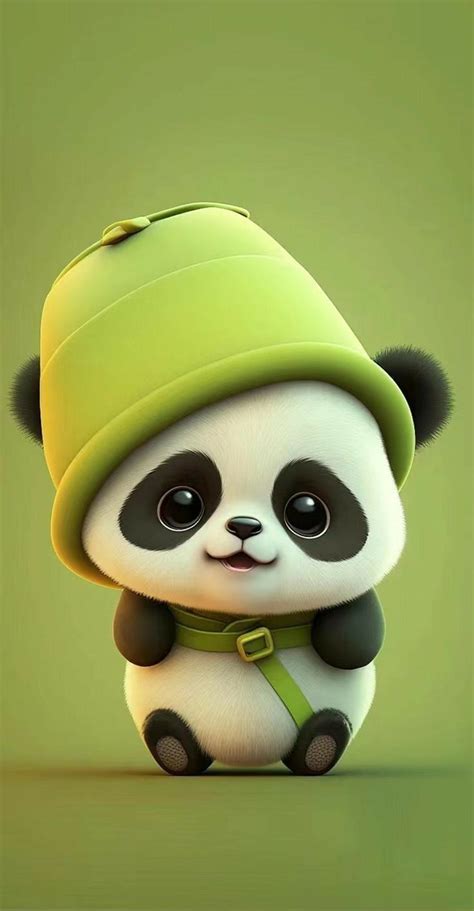 Pin auf Mãe panda | Niedliche zeichnungen, Bügelbilder selber machen, Hintergrundbilder