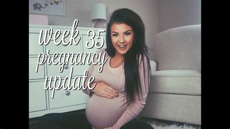 Week 35 Pregnancy Update Pre Labor Scare Postpartum Pre Labor Symptoms Youtube