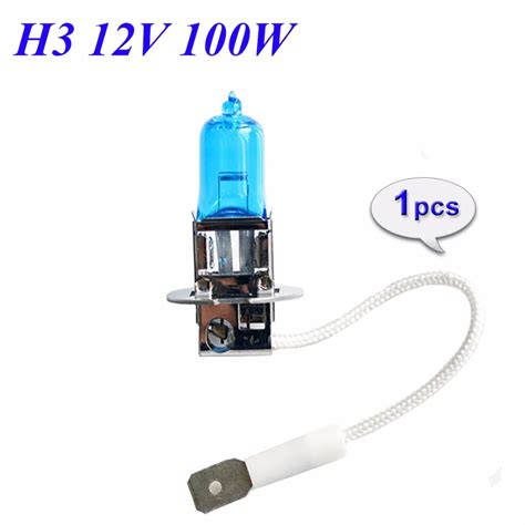 Hippcron H3 Halogen Bulb 12V 100W Xenon Dark Blue 2200Lm 5000K