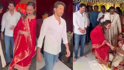 Mahesh Babu And Namrata Shirodkar Wedding Pictures