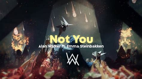 Alan Walker Ft Emma Steinbakken Not You Sped Up Lyrics Youtube