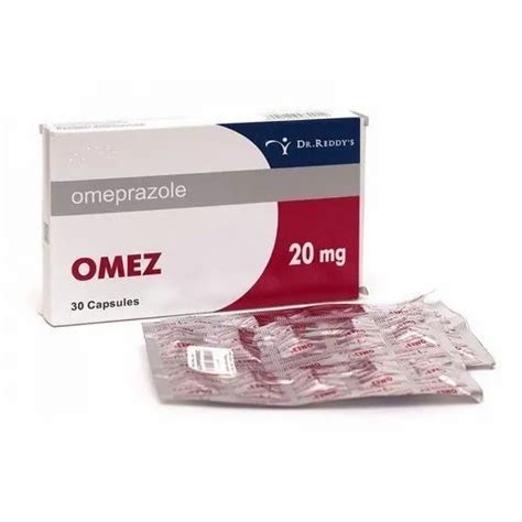 Omez Omeprazole 10mg Capsules Drreddys 12 Capsule In A Strip At Rs