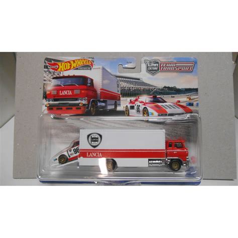 LANCIA STRATOS Gr 5 SAKURA SPRINTER TEAM TRANSPORT 42 1 64 HOT WHEELS BCN STOCK CARS