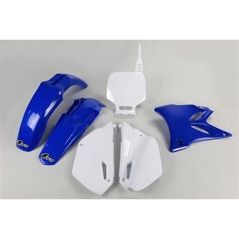 Kit Plastique UFO Bleu Blanc Pour Moto Yamaha YZ85 02 12