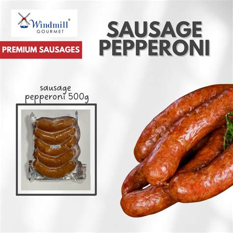 Sausage Pepperoni 500g – Windmill Gourmet Central Hub