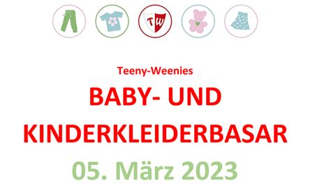 Teeny Weenies Veranstalten Babybasar Expo Park Verein E V