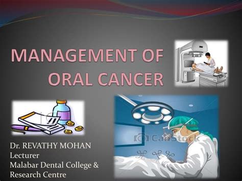 Management Of Oral Cancer Ppt