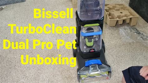 Bissell Turboclean Dual Pro Pet Unboxing Youtube