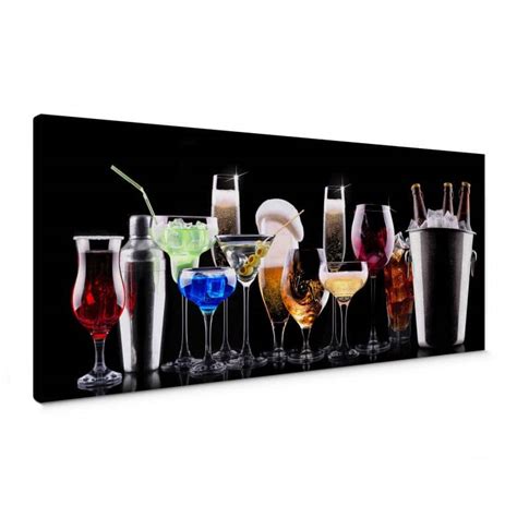 Cocktail Feeling Canvas Print Panorama Wall Art