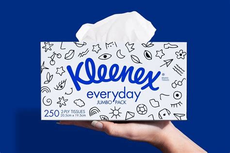 Kleenex Everyday Packaging Michele Verze Kleenex Packaging Brand