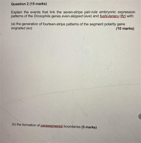 Solved Question 2 15 Marks Explain The Events That Link